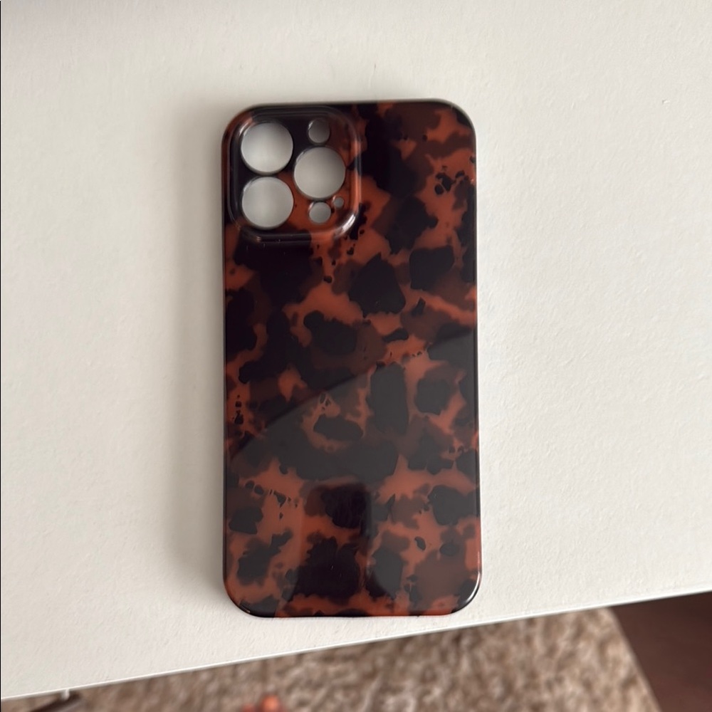 Tortoise Shell Phone Case - 13 pro max